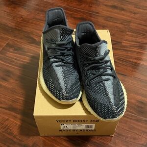 Adidas Yeezy Boost 350 Black and Gray Sneakers